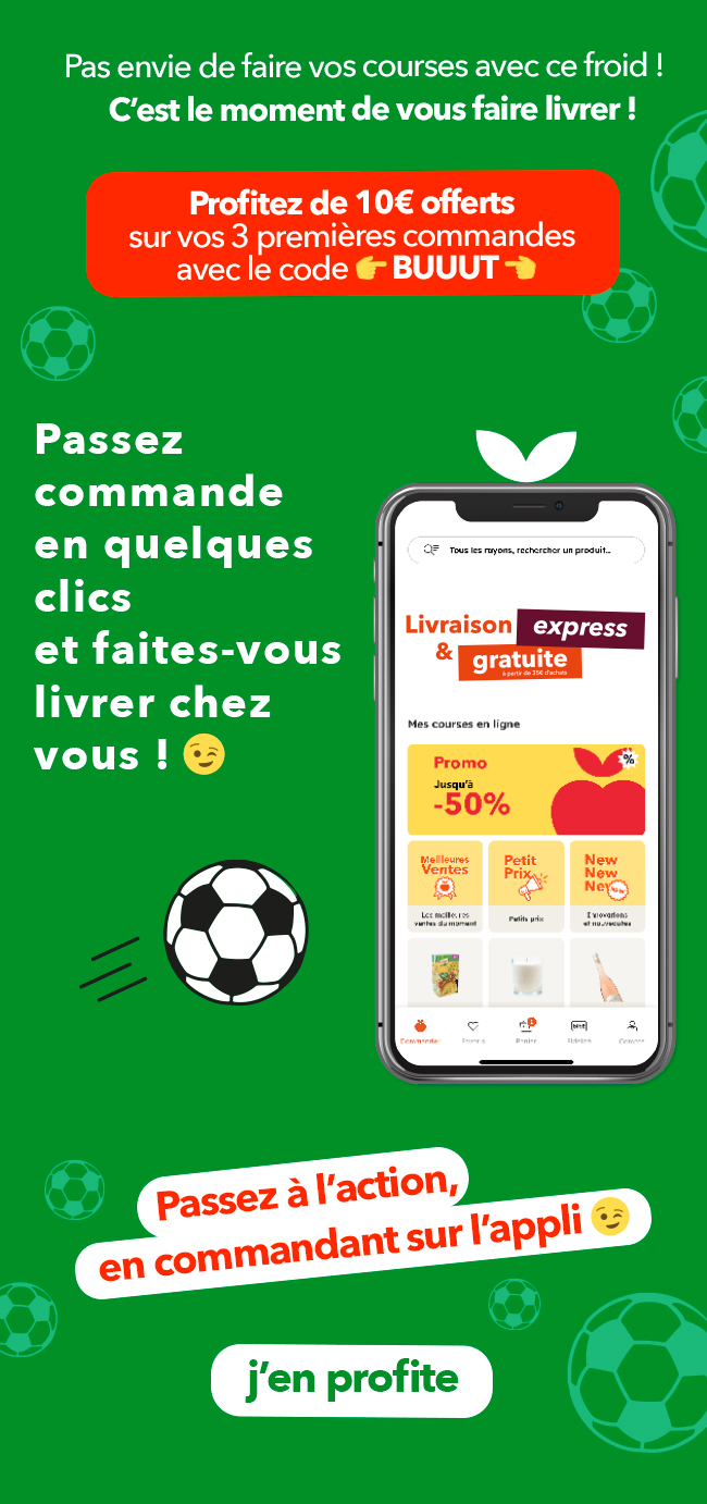 Passez commandeen quelques clicset faites-vous livrer chezvous !